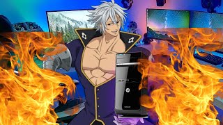 Peguei o estarossa no anime fightersELE CRASHOU MEU PC [upl. by Aneelehs626]