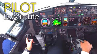 A Day in The Life as an Airline Pilot  B737 MOTIVATION HD [upl. by Nisay512]