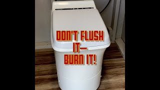 Dont flush burn it Incineration toilet could solve cesspool problem [upl. by Nahc968]