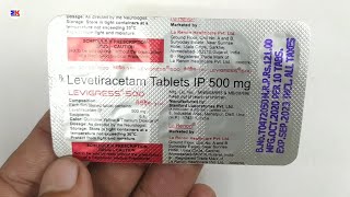 Levigress 500mg Tablet  Levetiracetam 500mg Tablet  Levigress 500mg Tablet Uses Benefit review [upl. by Finer925]