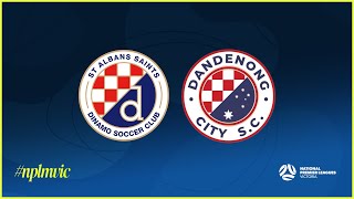 2024 NPLMVIC Round 3 St Albans Saints SC v Dandenong City SC [upl. by Merchant]