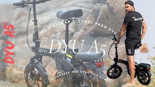 Absolut den bästa ihopfällbara elcykeln  DYU A5 [upl. by Keheley596]