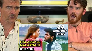 Malargale Malargale Song REACTION  Love Birds  Prabhu Deva A R Rahman [upl. by Carrelli281]