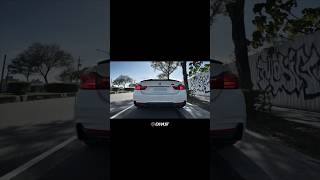 BMW F32 420i SPORT LINE B48 EXHAUST SOUND [upl. by Filemon]