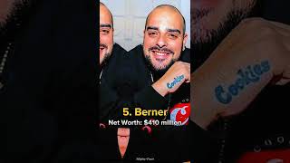 Top 10 Richest Rappers 🎤 In The World 2024 shorts [upl. by Euqirne]