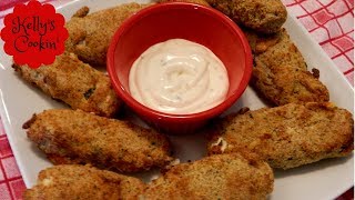 Air Fried Jalapeno Poppers Recipes  Cooks Essentials Air Fryer [upl. by Otsenre]