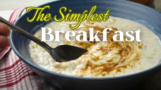 Simple Savory Oat Porridge Recipe for Breakfast  Easy Vegan amp Healthy [upl. by Ebner]