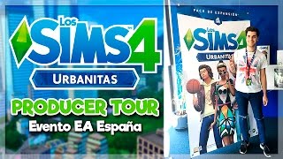 Los Sims 4 Urbanitas GAMEPLAY  INFO EXCLUSIVA  PRODUCER TOUR  Evento en EA España [upl. by Armat]