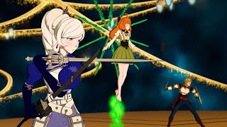 RWBY Team RWBY Penny Jaune and Winter vs Cinder and Neo 60FPS Test [upl. by Mahla]