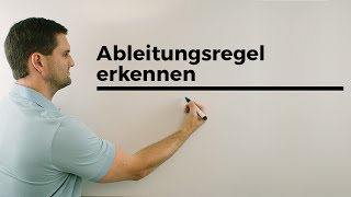 Ableitungsregel erkennen Ableiten Kettenregel ProduktregelQuotientenregel  Mathe by Daniel Jung [upl. by Bigot]