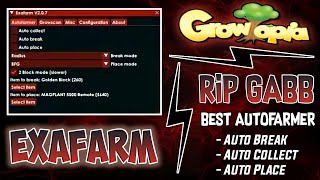 UPDATE  ExaFarm GROWTOPIA V 445 MOD MENU EXAFARM [upl. by Alodi]