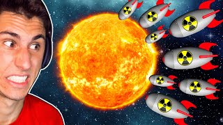 Can 100 Nukes Blow Up the Sun  Solar Smash [upl. by Enileme456]