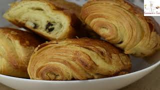 Pain au chocolat maison ou chocolatine  recette pétrissage façonnage des pains au chocolat [upl. by Bryant]