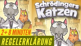 Schrödingers Katzen Regeln Anleitung Erklärung Bluff und Schätz Kartenspiel [upl. by Roxi]