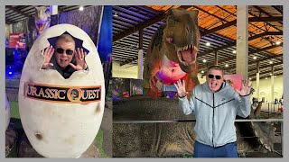 Jurassic Quest 2024 The 1 amp Largest Traveling Dinosaur Park amp Museum in North America [upl. by Ruperta]