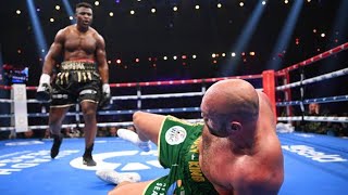 Increíble el despojo a Francis Ngannou vs Tyson Fury [upl. by Maxim]