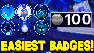 ALL EASIEST FASTEST BADGES TO CLAIM in THE HUNT ROBLOX [upl. by Doownyl]