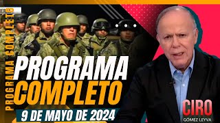 Por tercer día se reportaron apagones en México  Ciro Gómez Leyva  Programa Completo 9mayo2024 [upl. by Wessling641]