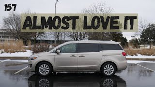 2016 Kia Sedona Review my personal minivan [upl. by Ydnew]