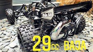 ROVAN STEALTH BAJA 5B OFF ROAD ACTION [upl. by Armillas]