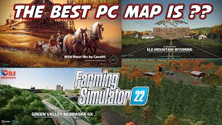 Les 10 MEILLEURES MAPS de Farming Simulator 22 [upl. by Nohtiek294]