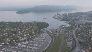 Stavanger Pegasushelikopter Sandnes  Flying Over Norway [upl. by Oibesue]