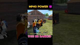 BR RANKED 1VS3 MP40 POWER 😈🥵freefire shortsyoutube shortsfeed shortsvideo [upl. by Daune232]