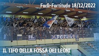 🏀 FORLÌFORTITUDO 8866  Il tifo della Fossa dei Leoni  18 dicembre 2022 [upl. by Satterfield]