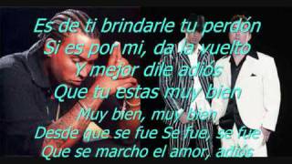 Dile a Ella  Magnate y Valentino ft Don Omar Lyrics [upl. by Alyks]