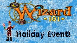 Wizard101 Holiday Event  Happy Holidays Polaris is Here [upl. by Timothy]