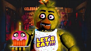 Chica Voice Lines Animated  Legendado [upl. by Ninerb698]