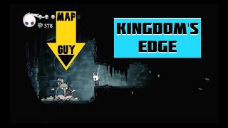 Hollow Knight Kingdom’s Edge Map  Cornifer Location [upl. by Retep]