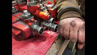 How To Replace Spool Valve Seals Prentice 120E Grapple [upl. by Cissiee]