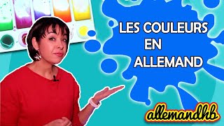 APPRENDRE LES COULEURS EN ALLEMAND  Débutant [upl. by Atiuqad]