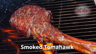 Smoked Tomahawk Ribeye [upl. by Adamek]