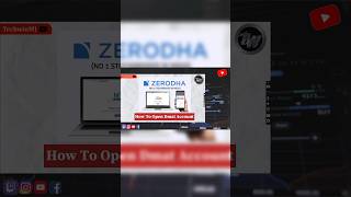 How To Open Zerodha Account  Dmat Account  sharemarket zerodhaapp zerodha [upl. by Zurc523]