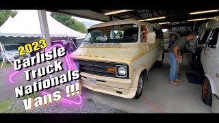 2023 Carlisle Truck Nationals Vans [upl. by Jarlath75]