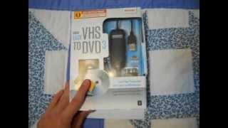 Roxio Easy VHS to DVD 3 Unboxing New Capture Card [upl. by Zehe]