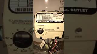 Fix 4blink fault code on Honeywell water heater gas valve High temperature shutdown Try first [upl. by Ailedroc669]