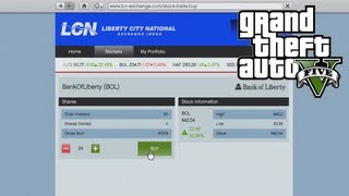 GTA 5  How To Buy amp Sell Stocks  Make Money FAST Stock Market Tutorial GTA V [upl. by Epperson]