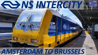 AMSTERDAM TO BRUSSELS NS INTERNATIONAL INTERCITY DIRECT  DUTCH TRAIN TRIP REPORT [upl. by Aennaej]