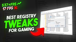 🔧 Best Registry Tweaks To Optimize Windows 1011 For Gaming  New Methods 2023 ✅ [upl. by Theresita]