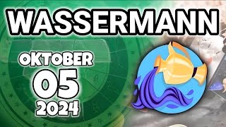 horoskop Wassermann Samstag 5 Oktober 2024 [upl. by Teage]