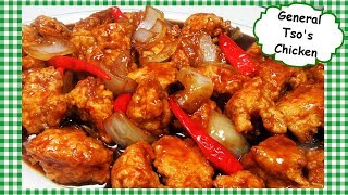 The Best General Tsos Chicken Recipe  Better Than Take Out [upl. by Fokos5]