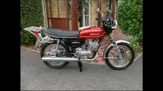 Suzuki GT250B Restored Motorcycle from 1978 [upl. by Greysun835]