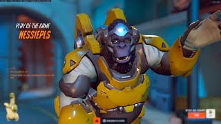 COLOURHEX PRO WINSTON POTG OVERWATCH 2 SEASON 10 TOP 500 [upl. by Andras954]