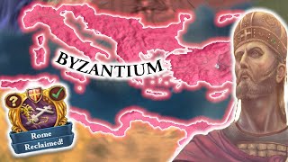 The PURPLE PHEONIX RISES Byzantium Eu4 135 Mission Tree Only [upl. by Adnema881]