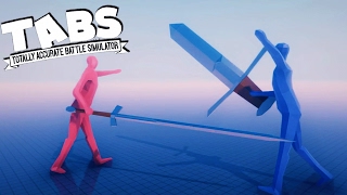 TABS GIANT SWORDS Totally Accurate Battle Simulator Gameplay [upl. by Atidnan]