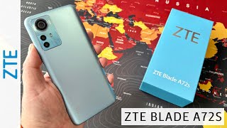 ZTE Blade A72s  Unboxing and HandsOn [upl. by Irem312]