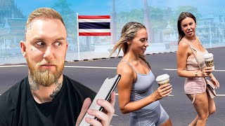 Getting Girls Phone Numbers in Phuket Thailand 🇹🇭 [upl. by Gratianna]